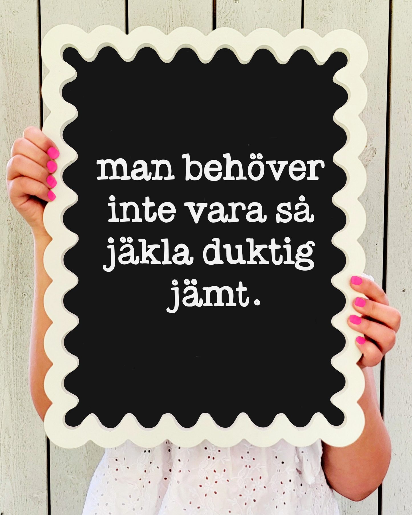 Duktig (svart/vit)