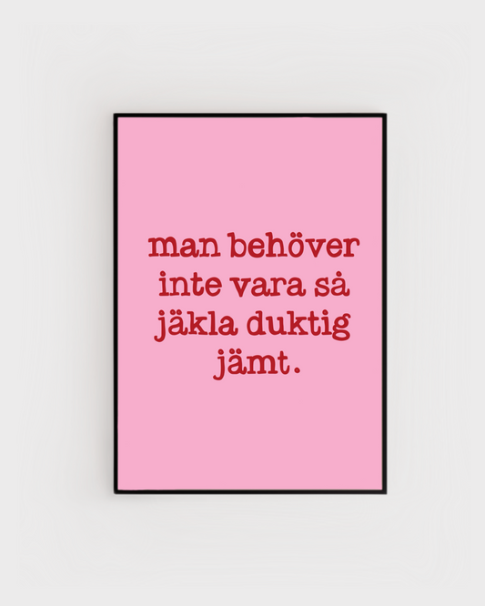 Poster | Duktig