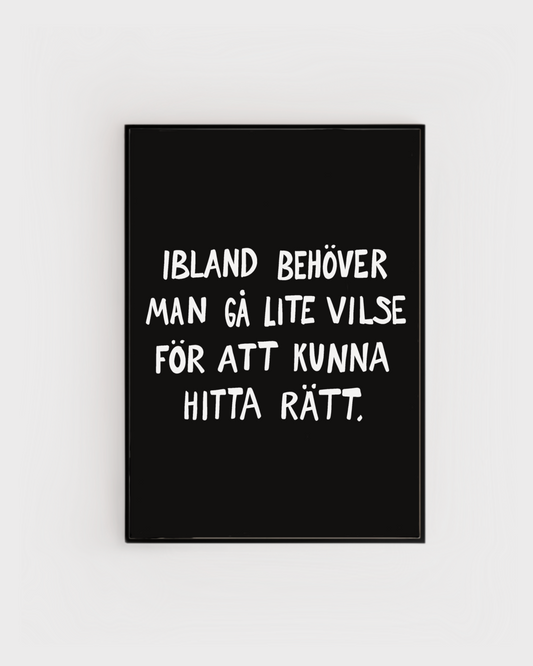 Poster | Gå vilse