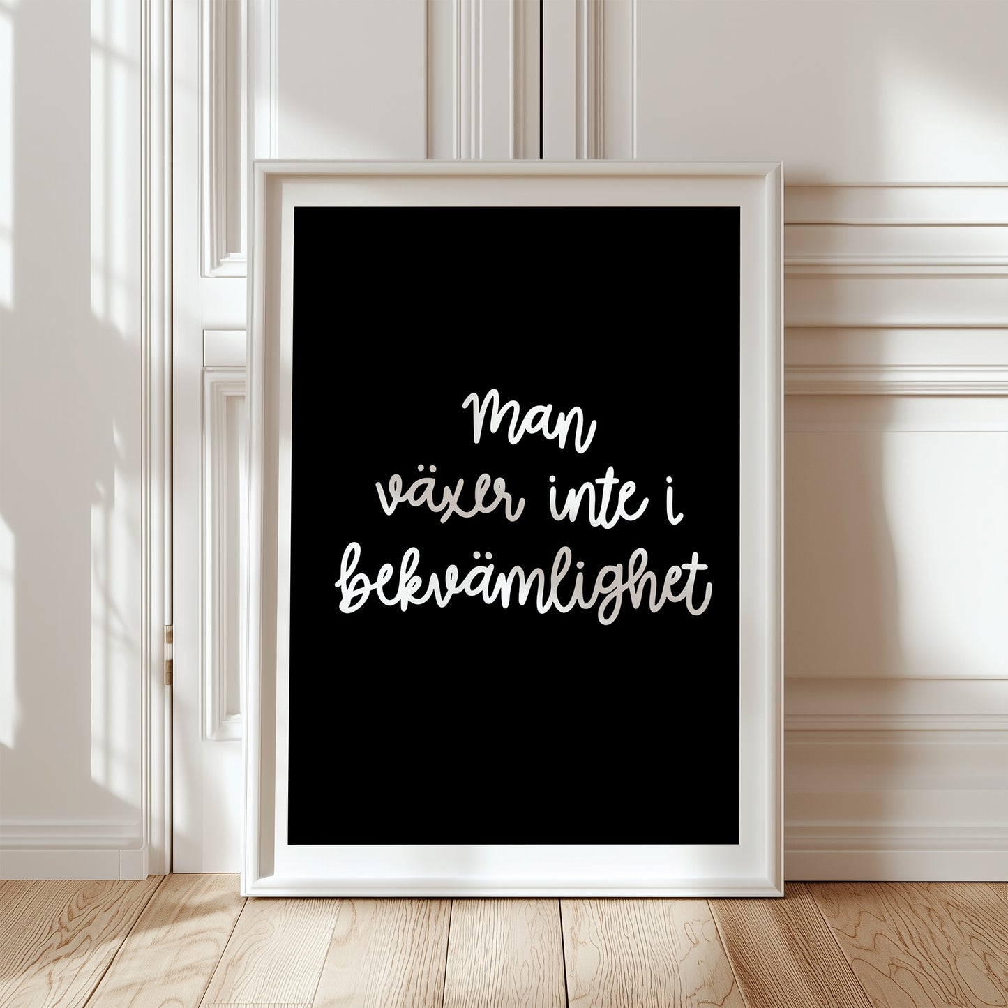 Växa (svart/vit)