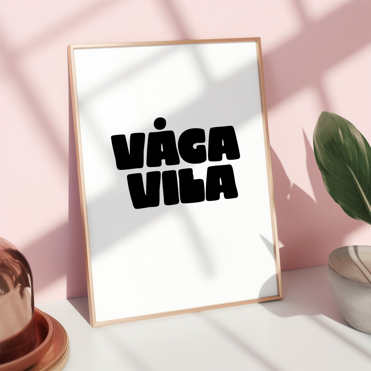 Vila (vit/svart)