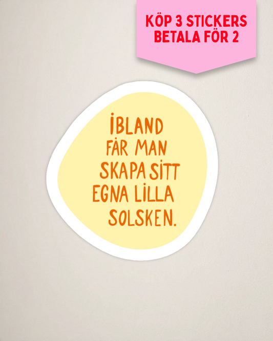 Sticker | Solsken