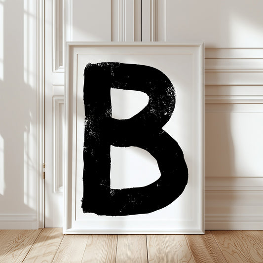 B
