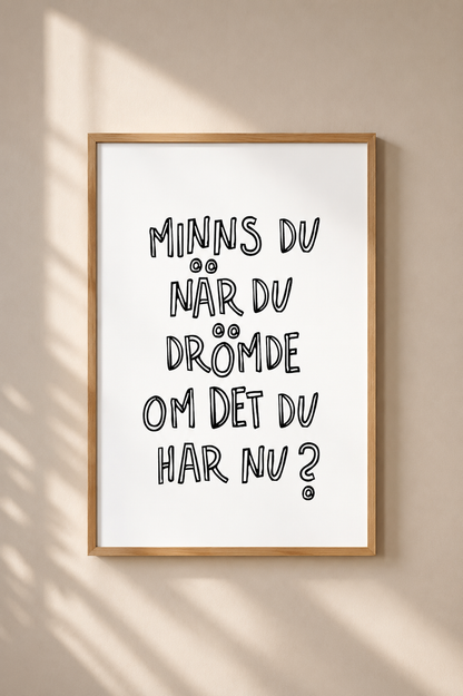 Poster | Minns du