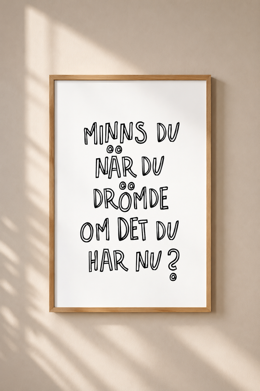 Poster | Minns du