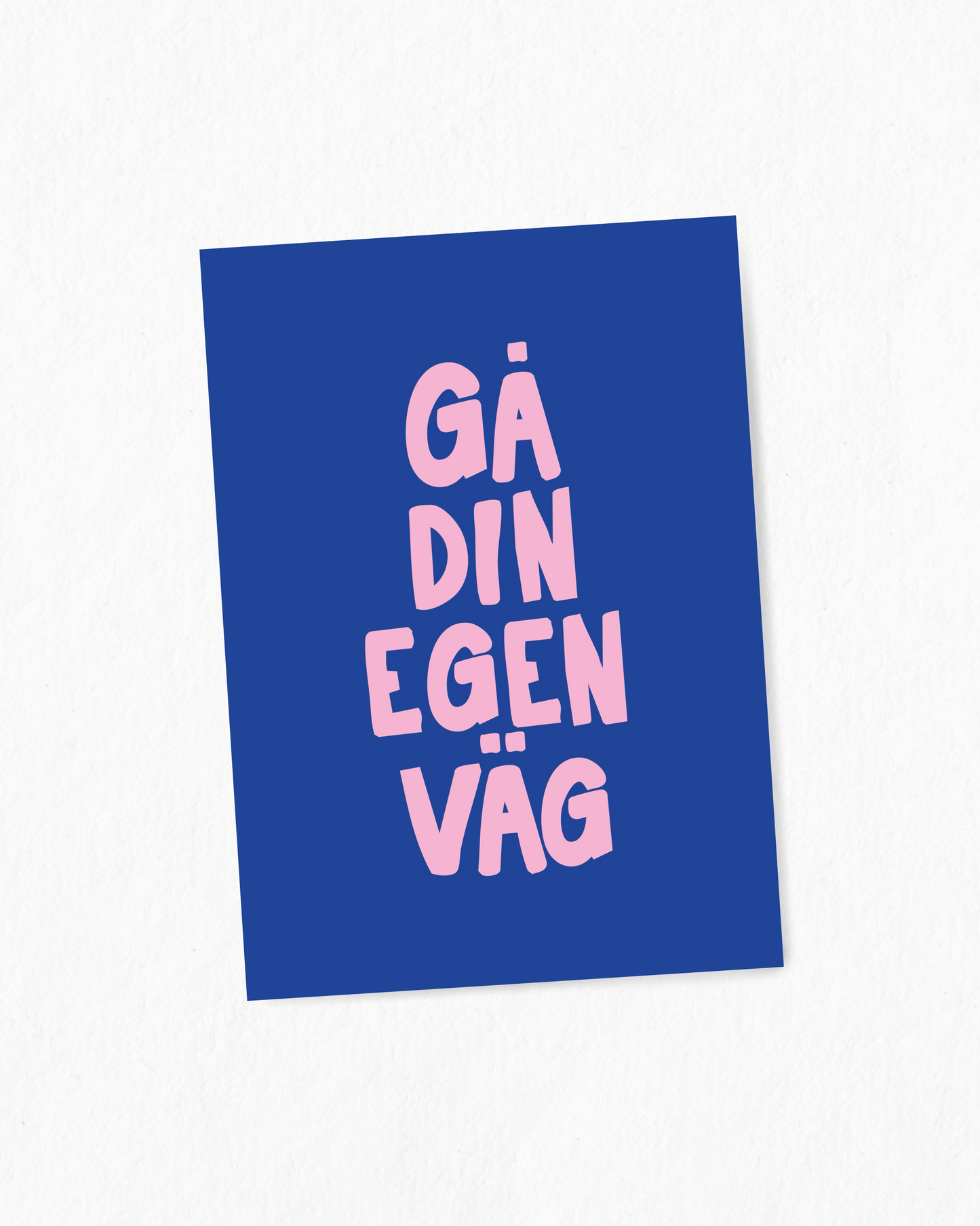 Mini - Gå din egen väg