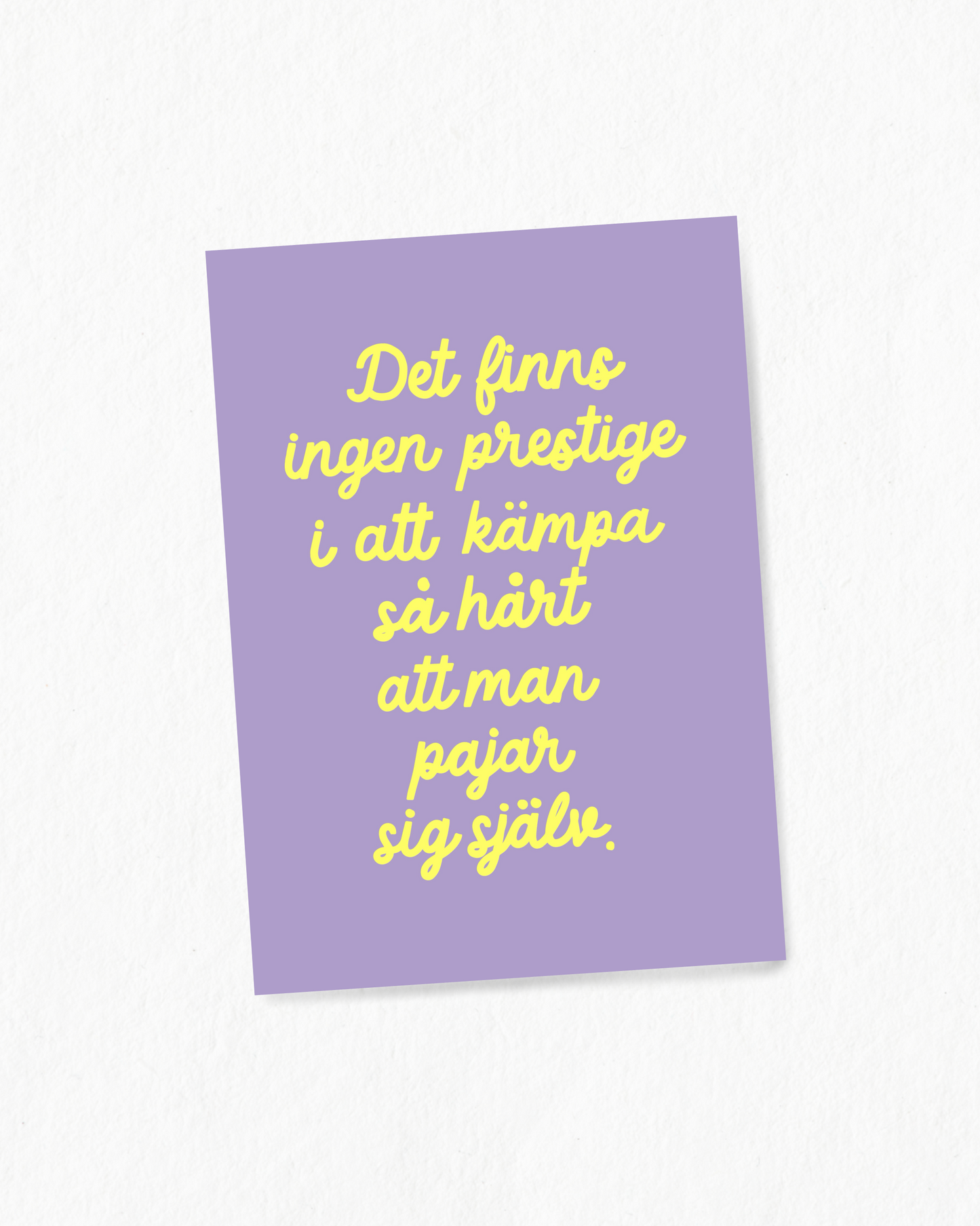 Mini - Ingen prestige