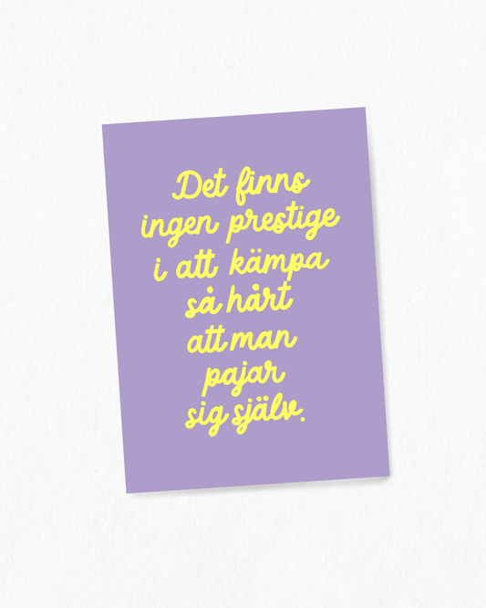 Mini - Ingen prestige