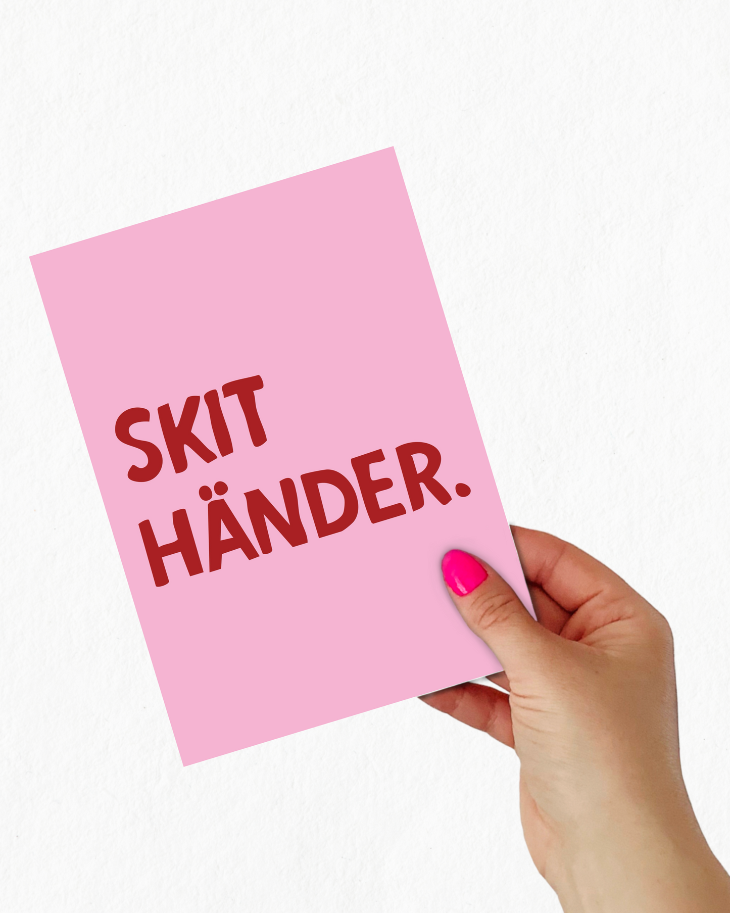 Mini - Skit händer.