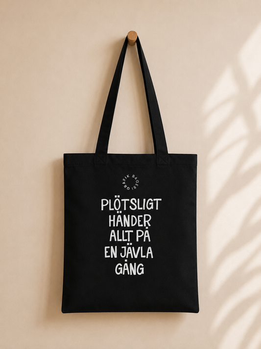 Tygkasse | Plötsligt