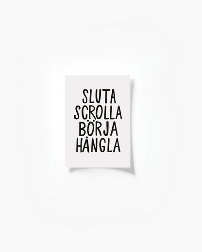 Mini - Sluta scrolla