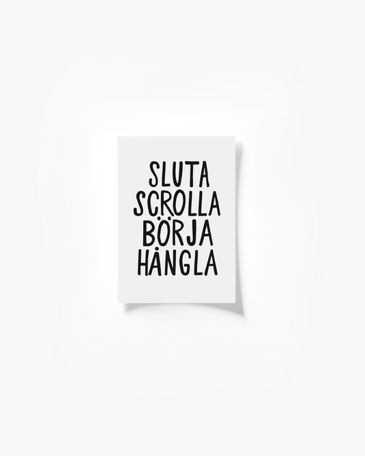 Mini - Sluta scrolla