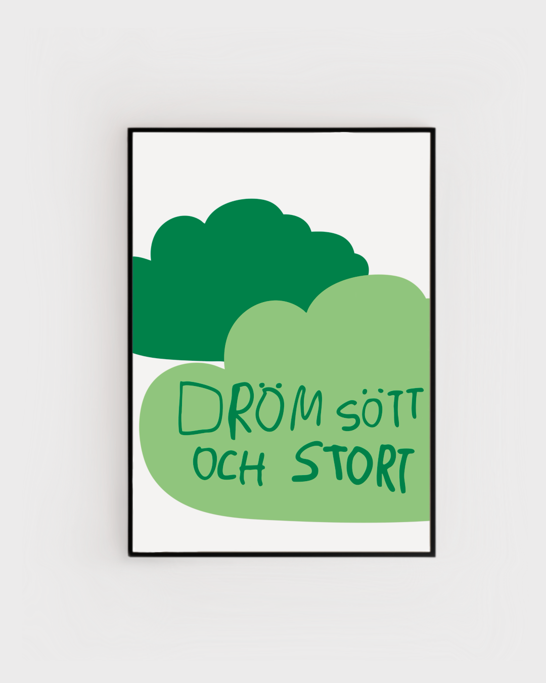 Poster | Dröm stort