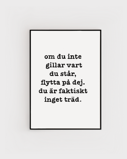 Flytta på dej