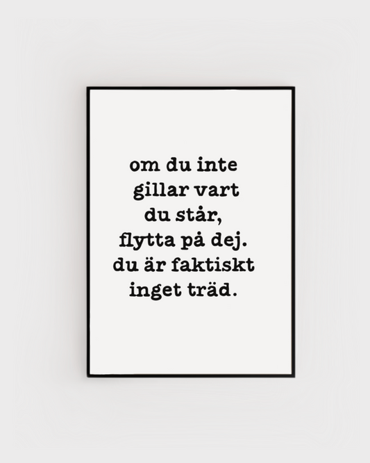 Flytta på dej