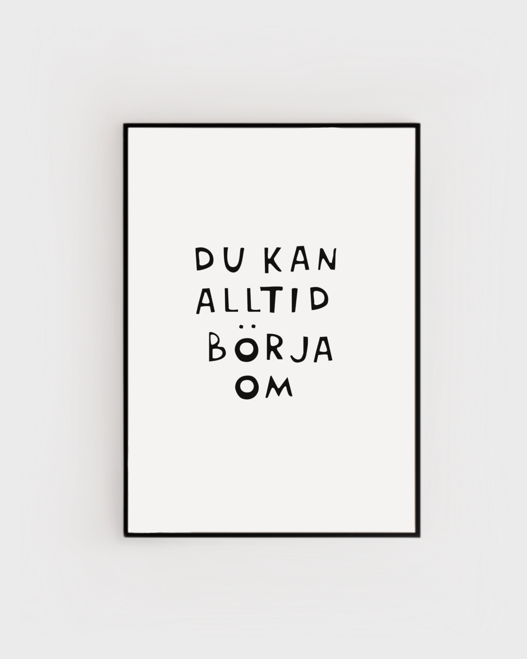 Poster | Börja om
