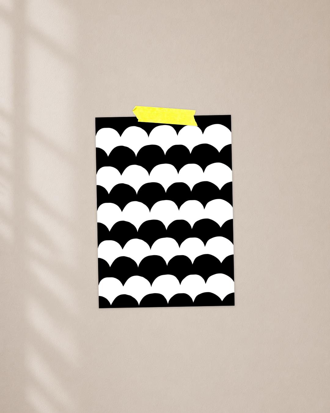 Mini poster | Vågor