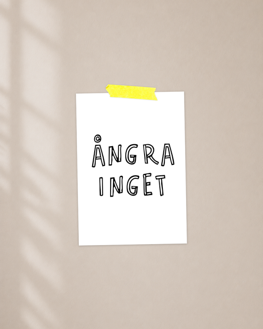 Mini - Regret nothing