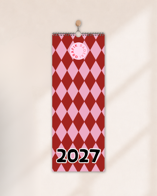 Kalender | 2027 - Färg (Smal)