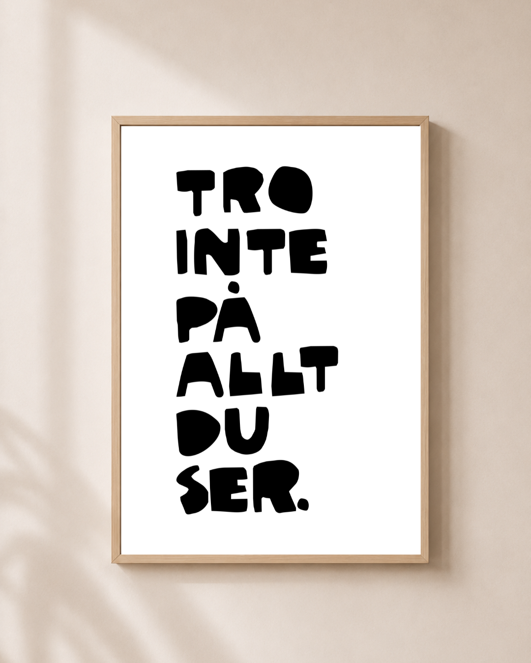 Poster | Tro inte på allt du ser