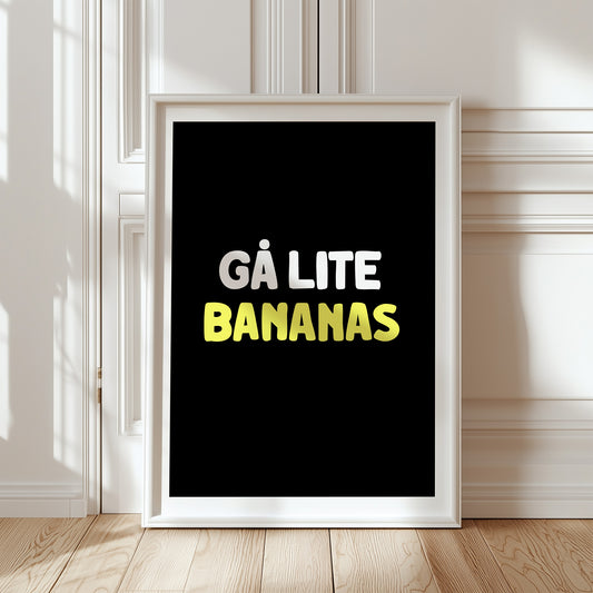 Bananas (svart/vit)