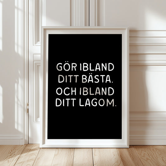 Ibland (svart/vit)