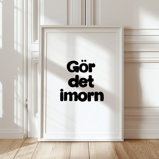 Imorn (vit/svart)