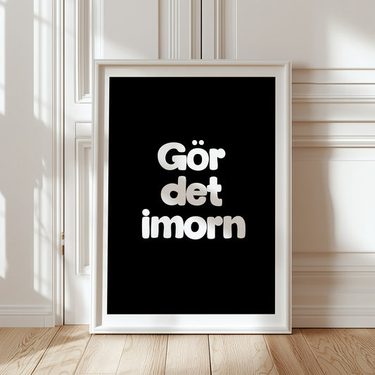 Imorn (svart/vit)
