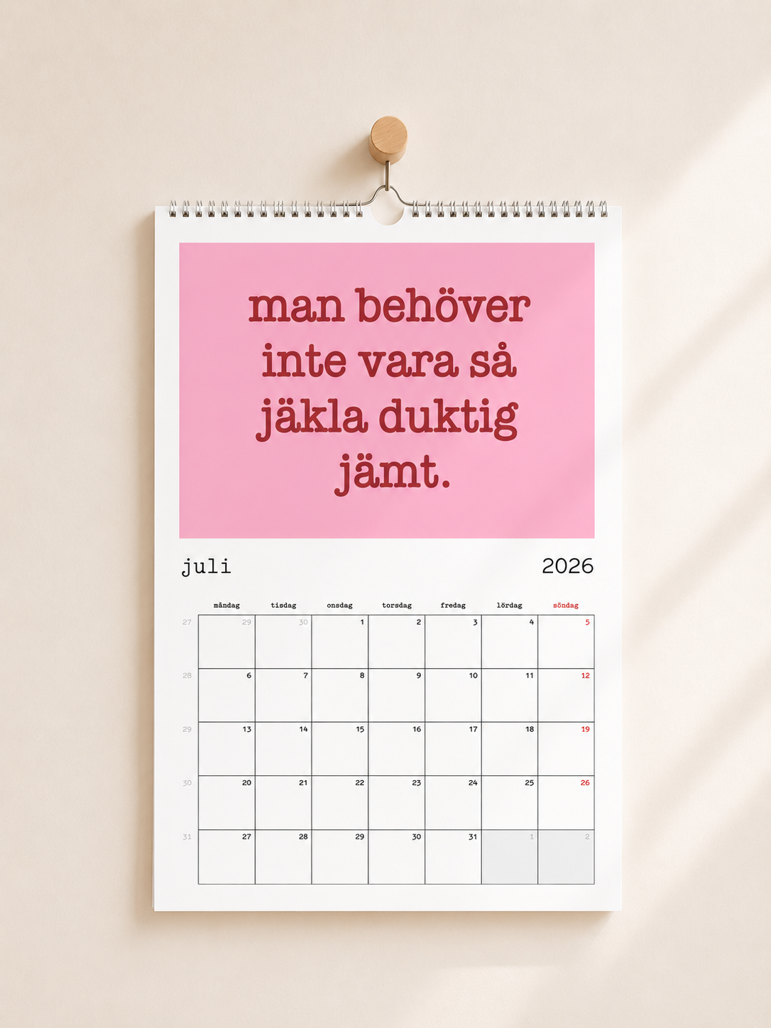 Fynd | Kalender 2026