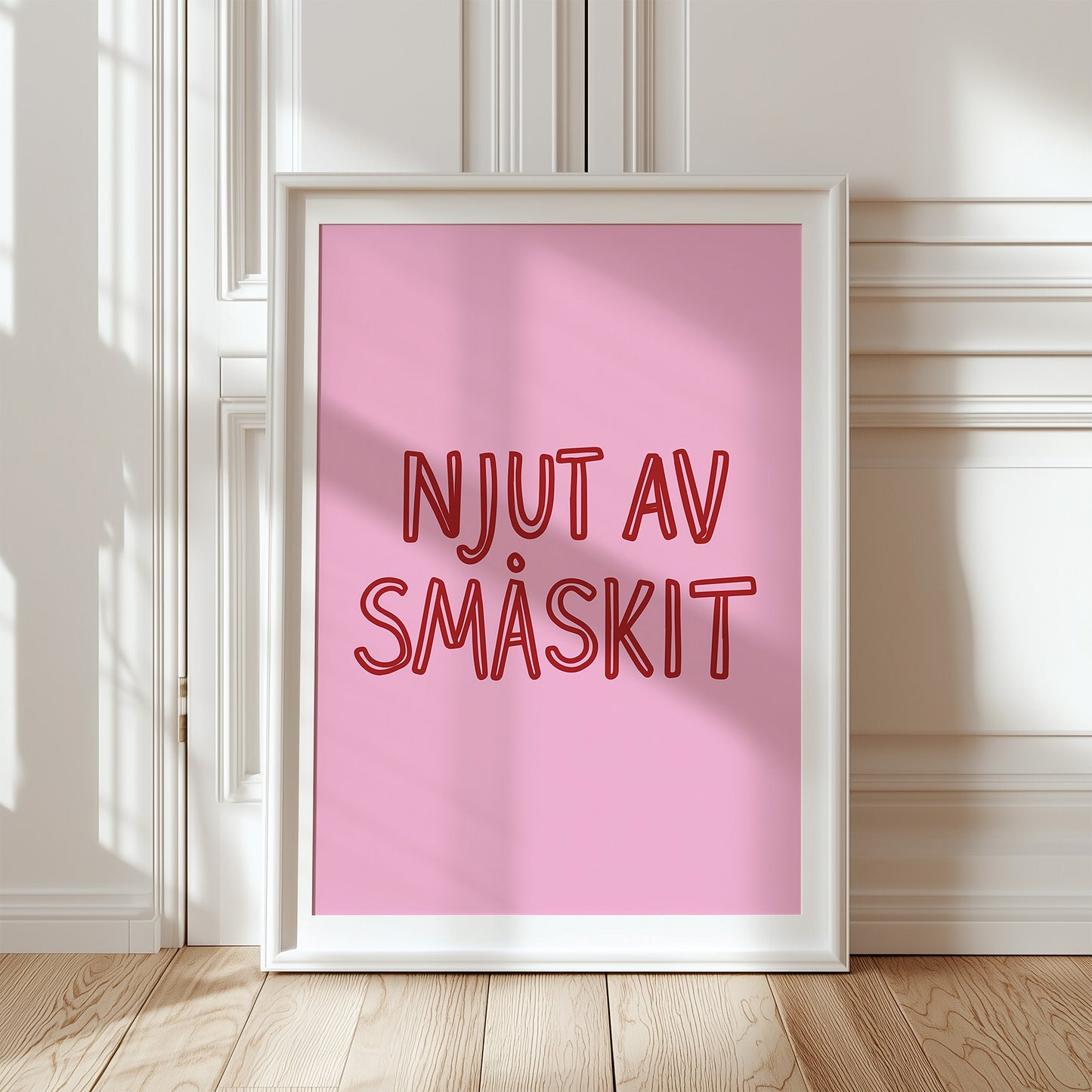 Småskit (rosa/röd)