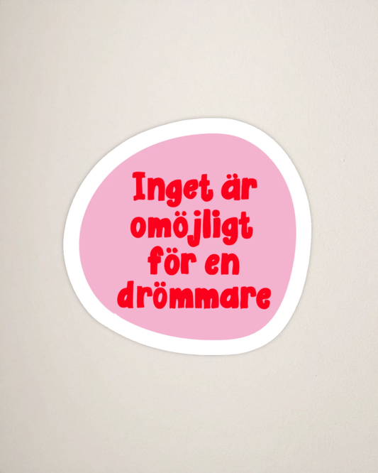 Sticker | Drömmare