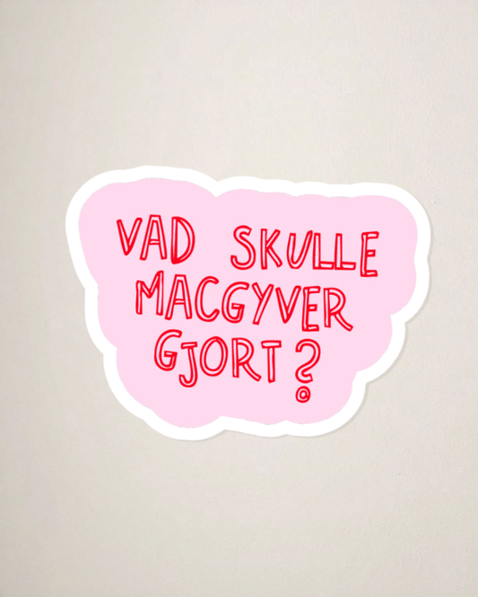 Sticker | Macgyver
