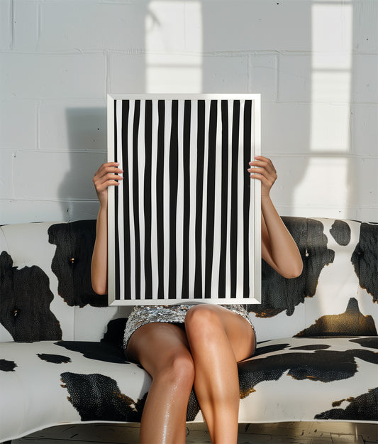 Stripes (svart/vit)