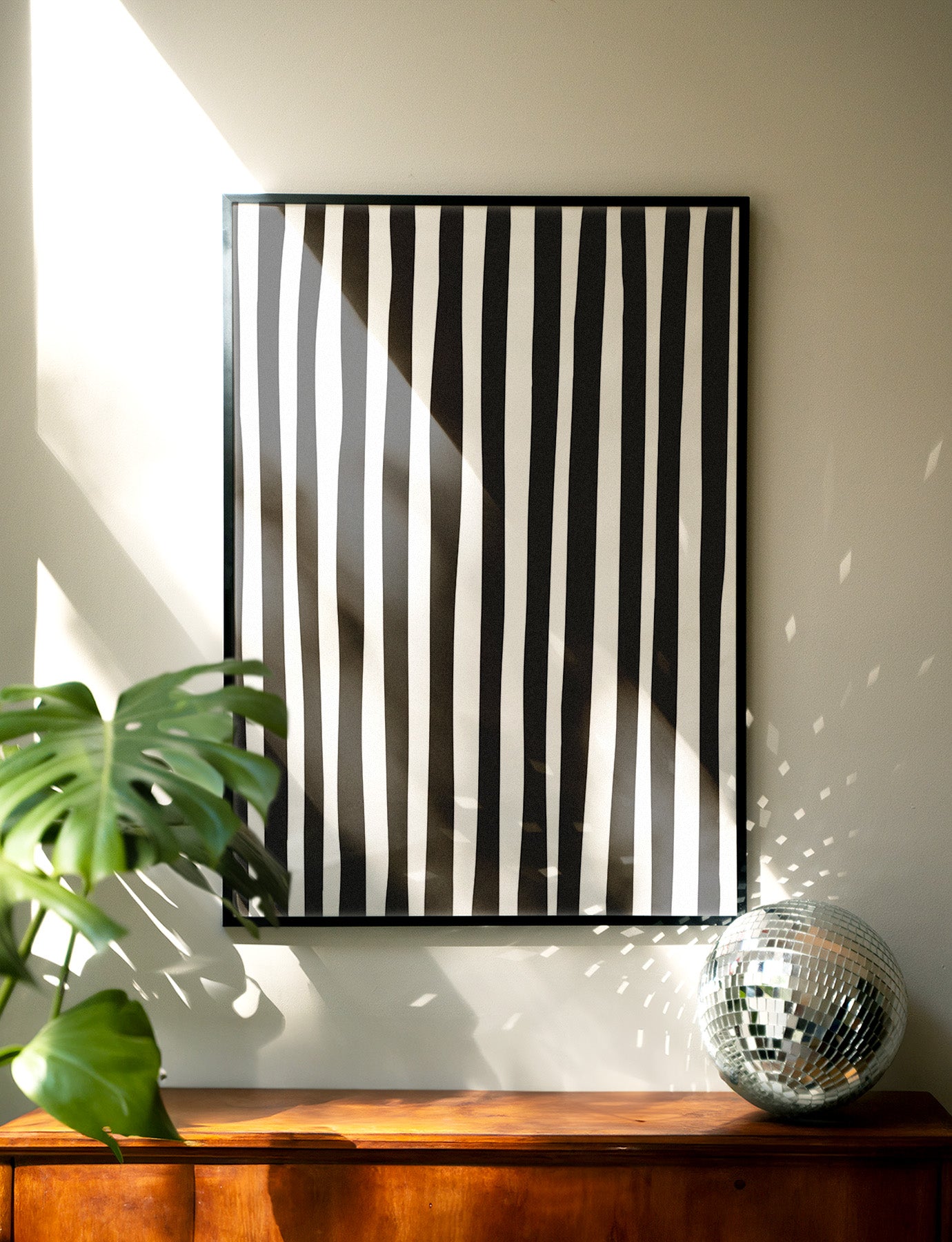 Stripes (svart/vit)